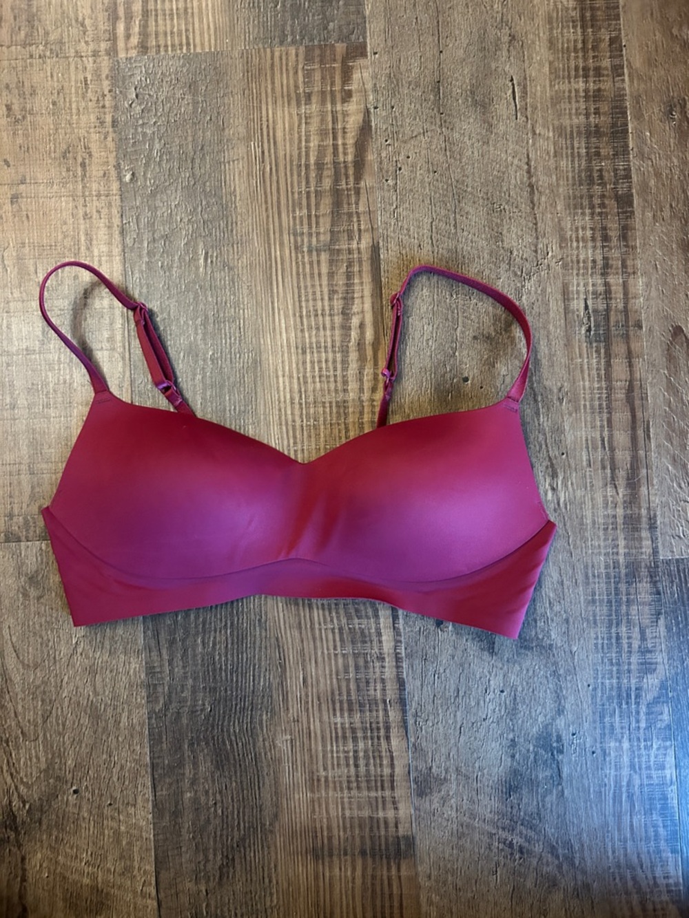 Burgundy Eby bra.